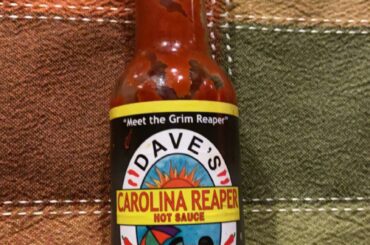 Thoughts on Dave’s Carolina Reaper sauce? Legitimately the only sauce I’ve ever came across that is actually too hot to use directly. Usually use it sparingly in soups and chili. The heat is no joke.