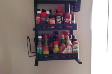 new hot sauce rack