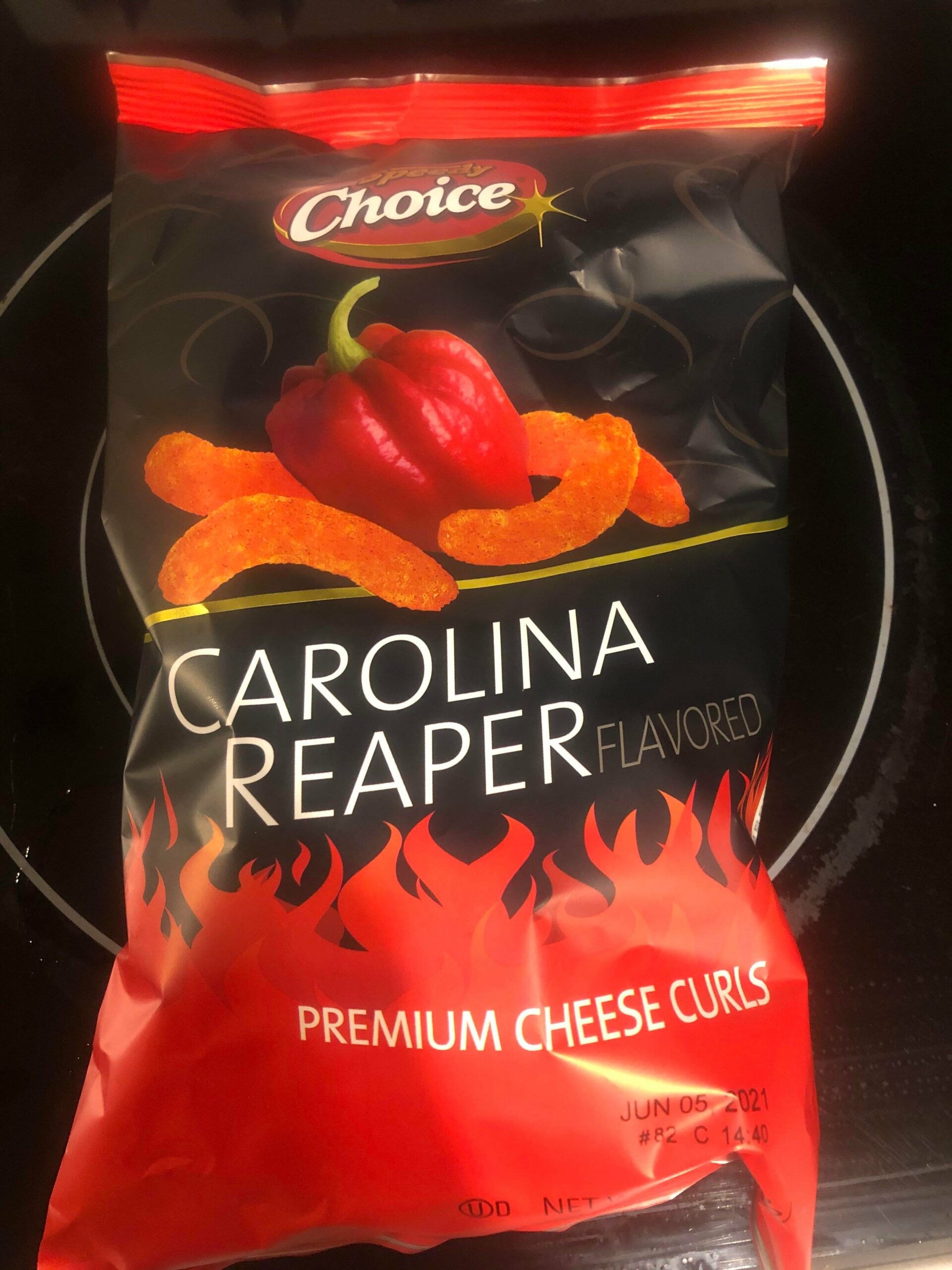 Got these at a gas station pretty sure Flamin hot Cheetos are hotter
