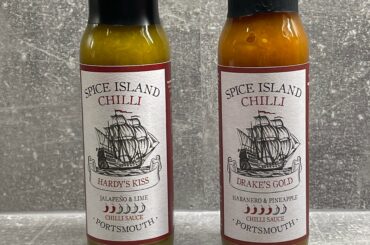 I noticed the shop around the corner from me sells some local hot sauces. Thought these looked tasty and couldn’t resist!