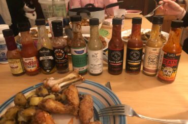 Did a spicy flight for my birthday