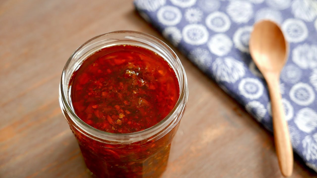 Fresh Green Chili Oil Japanese Recipe wa's Kitchen Chili Chili