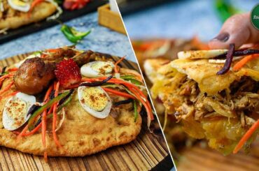 Hyderabadi Dulhan Paratha Recipe by SooperChef (Hyderabadi Street Food)