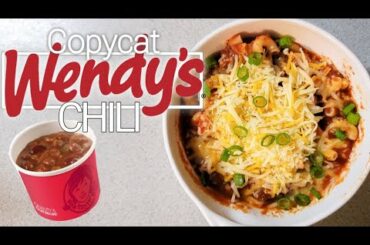 COPYCAT WENDY'S CHILI | ONE POT DINNER | EASY RECIPES | SINCERELY JESS 2022