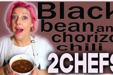 Black bean chorizo chili