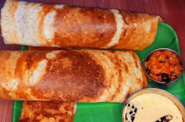 Crispy chili dosas that are cooked on the spot without any pulses | instant Chili Dosa