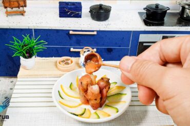 How to make bacon deep fried fish rolls | Fried fish with chili cheese sauce recipe.