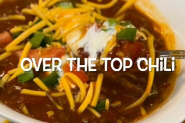 Over the top chili / EASY CHILI RECIPES // Valeene Cooks