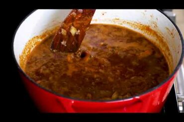 Dutch Oven Venison Chili | Cast Iron Recipes