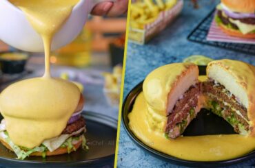 Cheese Bomb Burger Recipe by SooperChef