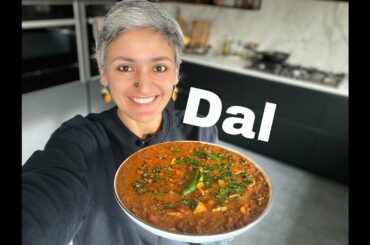 BLACK LENTILS WITH RED KIDNEY BEANS finished with delicious chilli garlic tadka | Food with Chetna