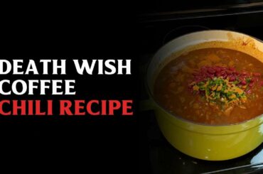 Death Wish Coffee Chili Recipe