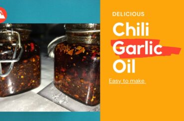 Chili garlic oil | Easy and delicious