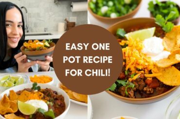 How to Make the Best Bowl of Chili for Super Bowl Sunday!