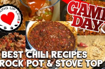 5 Best Chili Recipes Crock Pot & Stove Top