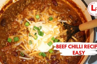 Beef Chilli Recipe Easy