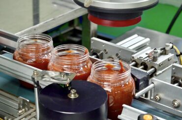 Mass Production Process of Korean Chili Paste on Huge Scale. Traditional Sauce Factory