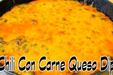 Homemade Chili Con Carne Queso - NO Canned Chili or Velveeta -  The Wolfe Pit