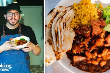 Single pot Chili Colorado recipe ft When the Lights Go Out Coffee Porter I Cooking with Sun King