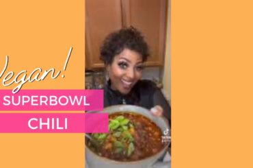 Vegan Super Bowl Spicy Black Bean & Hominy Chili| Chef Joya’s recipe