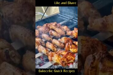 TAG SOMEONE - Thai Chili Chicken Wings by quick recipes #quickrecipes #shorts