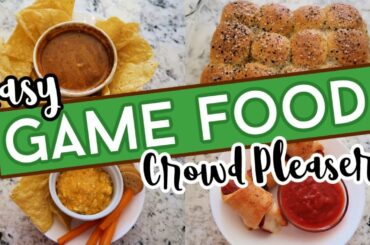 Game Food Recipes | 4 Easy Crowd Pleasing Appetizers