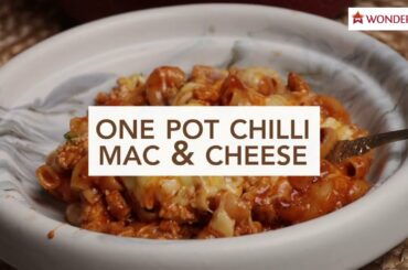 One pot chilli mac & cheese | Wonderchef