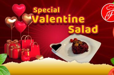 The Sweetest Valentine Special Salad Recipes You'll Love. 2/11/2022  #Valentine