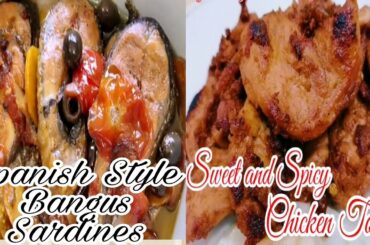My Homemade Sardines and Sweet and Spicy Chicken Tocino/Ilocana Recipes/Lutong Ilocano
