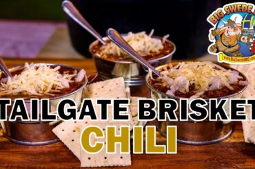 Tailgate Brisket and Beans Chili | Added smoke flavor from the Memphis Grill