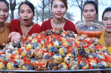 Cook and eat egg duck boiled with chili sauce recipe - Egg boiled recipe