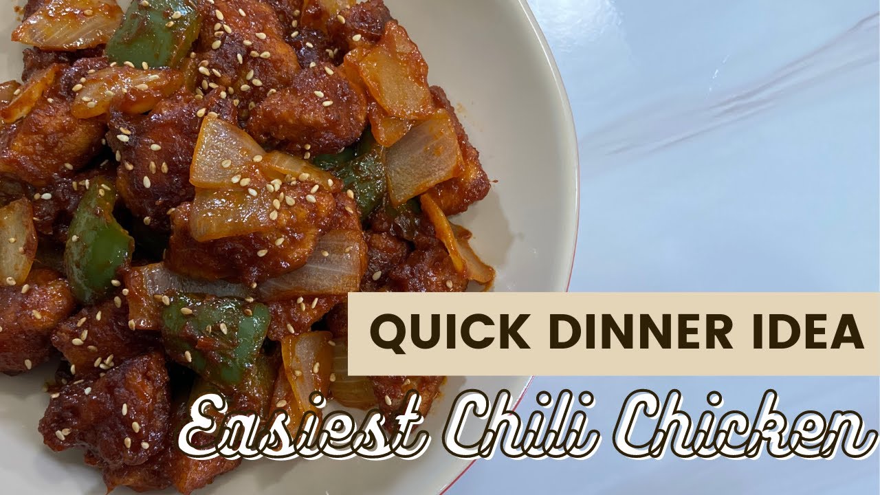 Dinner idea easiest chili chicken recipe Chili Chili