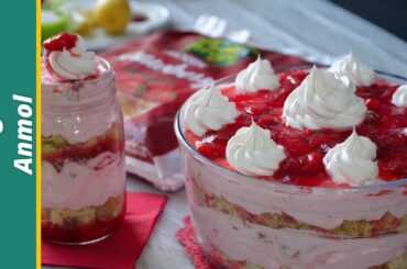 Strawberry Angel Fruit Cake Dessert Recipes By Cooking With Anmol | Delicious And Tasty Recipes