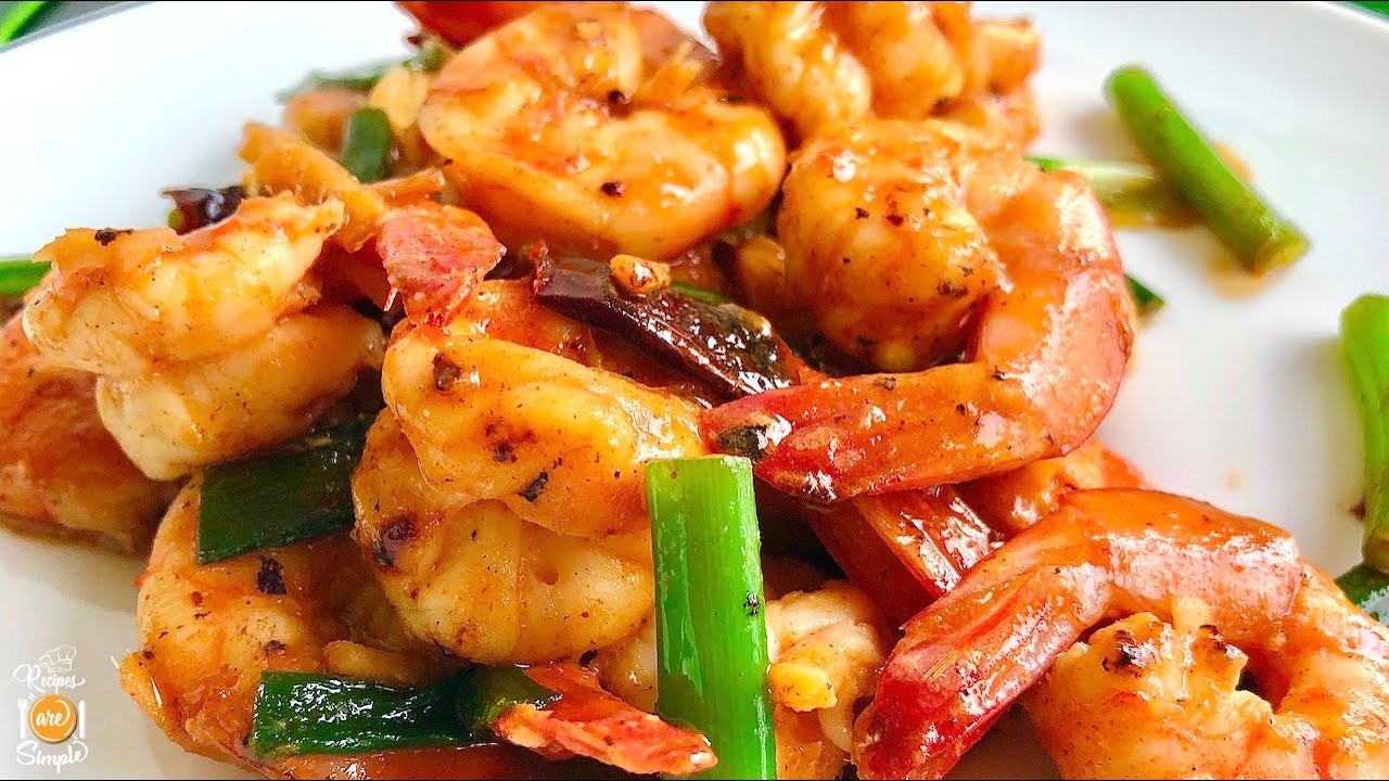 These delicious Prawns will be your new Favourite Asian Chilli Garlic