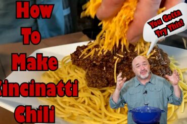 Insanely easy Cincinatti Chili Recipe! For a healthy twist, try....