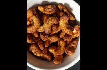 chili lime cashew | Air fryer recipe