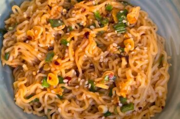 New Maggi Recipe | Trending Korean Noodles | Chilli Oil maggi recipe !