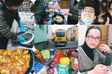 Indian Mom in Italy Afternoon routine. Cheese Chilli Recipe With Tofu