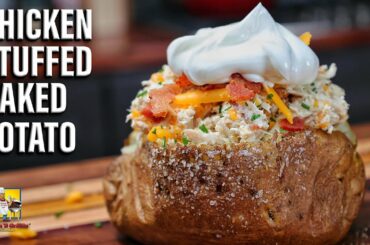 Chicken Stuffed Baked Potato