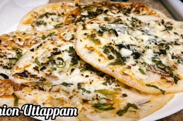 Breakfast recipes | Cheese Onion Chili Uttapam Dosa #shorts