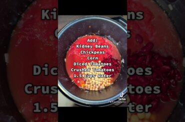 Best Plant Based Chili Recipe with Beans in Instant Pot (or multicooker) #dinner #wisconsin style