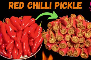 Chili Pickles Recipe In Hindi By Gayatri Rasoi | How To Make Chili Pickles