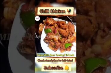 MAKE RESTAURANT STYLE CHILLI CHICKEN #shorts #youtubeshorts