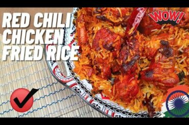 Awesome Chicken Rice | Red Chili Chicken Rice