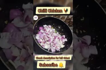 Chilli Chicken Complete Recipe #shorts #youtubeshorts #viral