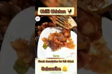 Chicken Chilli #shorts #youtubeshorts #trending #chicken