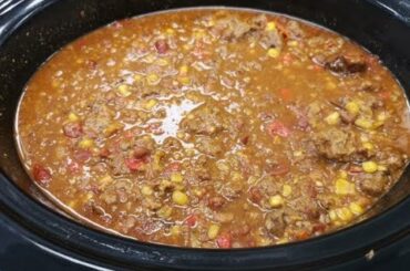AWARD WINNING CHILI RECIPE
