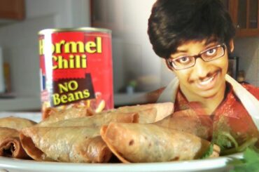 45 Minute Easy to Make Samosa Snacks! (Hormel Chili No Beans Recipe)