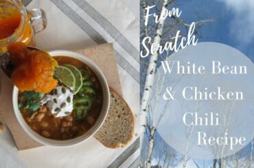 From Scratch Pumpkin White Bean and Chicken Chili | A Cozy Winter Recipe
