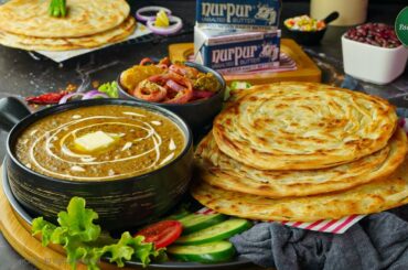Dal Makhani with Lacha Paratha Recipe by SooperChef